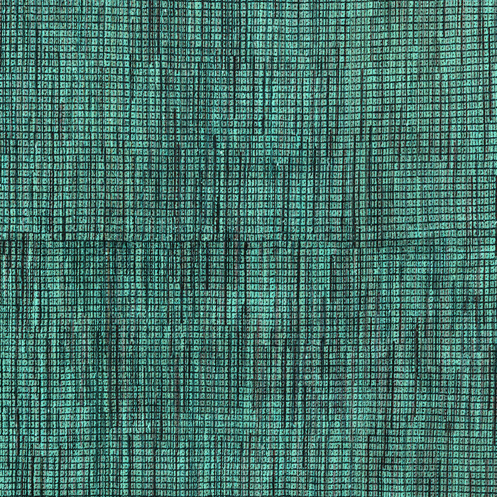 Square Machine Washable Abstract Turquoise Modern Area Rugs, wshabs4624turq