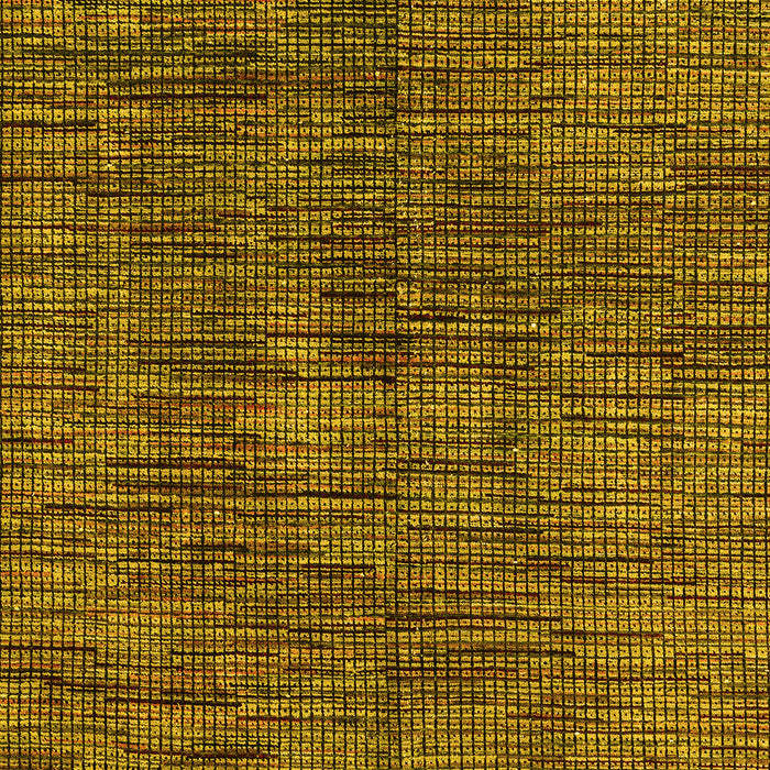 Abstract Yellow Modern Rug, abs4624yw