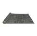 Sideview of Abstract Gray Modern Rug, abs4624gry