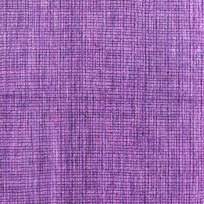 Square Machine Washable Abstract Purple Modern Area Rugs, wshabs4625pur