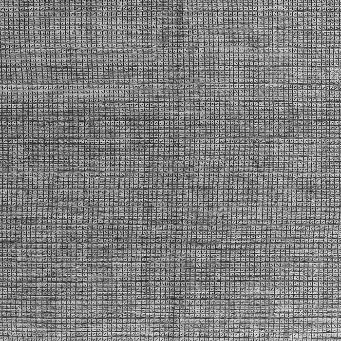 Square Machine Washable Abstract Gray Modern Rug, wshabs4625gry