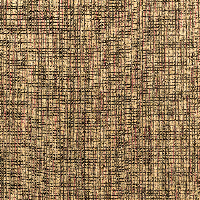Square Machine Washable Abstract Brown Modern Rug, wshabs4625brn