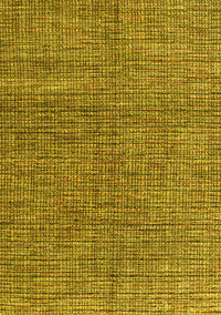 Abstract Yellow Modern Rug, abs4625yw