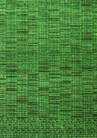 Abstract Green Modern Rug, abs4626grn