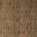 Square Machine Washable Abstract Brown Modern Rug, wshabs4626brn