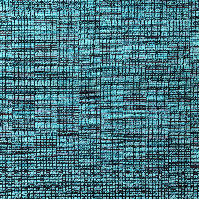 Square Abstract Light Blue Modern Rug, abs4626lblu