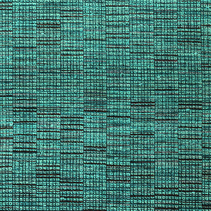 Machine Washable Abstract Turquoise Modern Area Rugs, wshabs4626turq