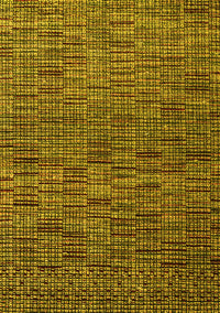 Abstract Yellow Modern Rug, abs4626yw