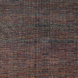 Square Abstract Chocolate Brown Modern Rug, abs4627