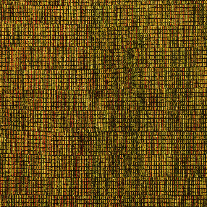 Square Abstract Yellow Modern Rug, abs4627yw