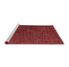 Modern Red Washable Rugs