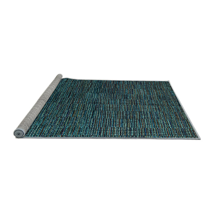 Sideview of Machine Washable Abstract Light Blue Modern Rug, wshabs4627lblu