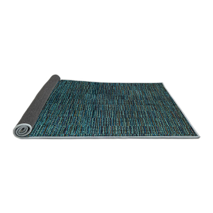 Sideview of Abstract Light Blue Modern Rug, abs4627lblu