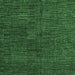 Square Abstract Emerald Green Modern Rug, abs4627emgrn