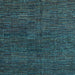 Square Abstract Light Blue Modern Rug, abs4627lblu