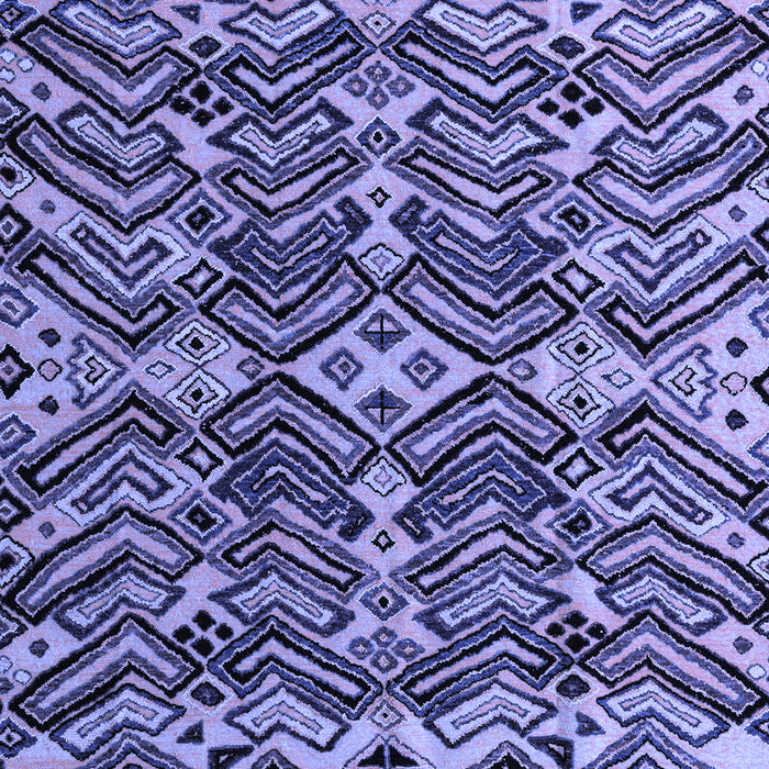 Machine Washable Abstract Blue Modern Rug, wshabs4628blu