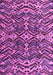 Machine Washable Abstract Purple Modern Area Rugs, wshabs4628pur