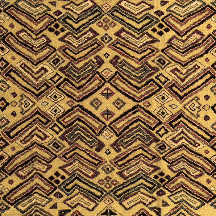 Machine Washable Abstract Brown Modern Rug, wshabs4628brn