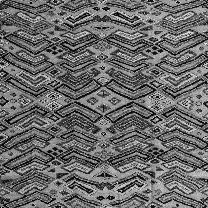 Square Machine Washable Abstract Gray Modern Rug, wshabs4628gry