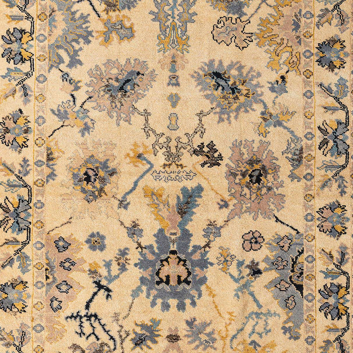 Abstract Dark Gold Brown Modern Rug, abs4629