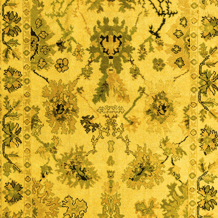 Machine Washable Abstract Yellow Modern Rug, wshabs4629yw