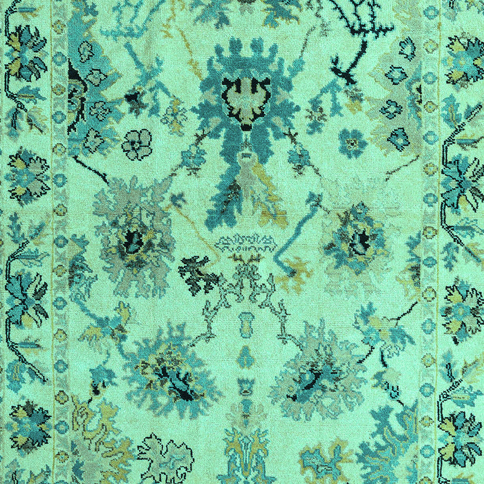 Abstract Turquoise Modern Rug, abs4629turq