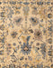 Machine Washable Abstract Dark Gold Brown Rug, wshabs4629