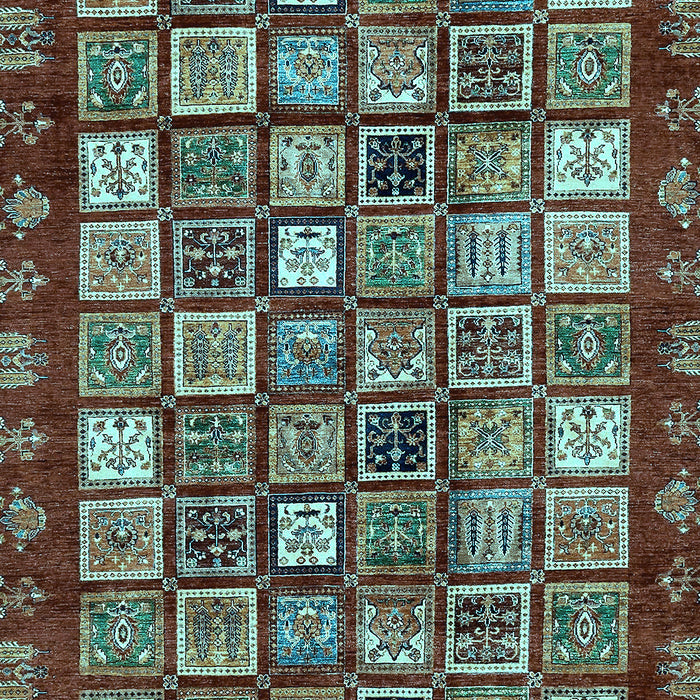 Abstract Light Blue Modern Rug, abs462lblu