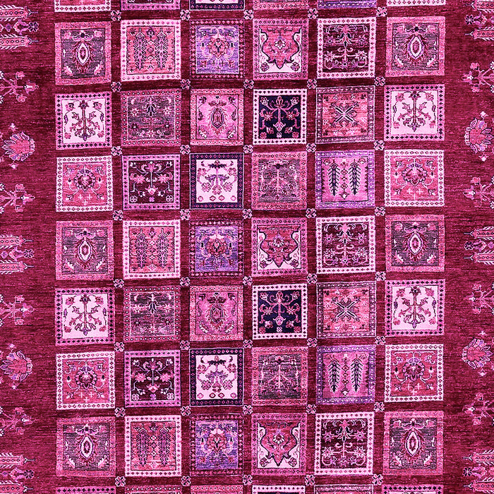 Machine Washable Abstract Pink Modern Rug, wshabs462pnk