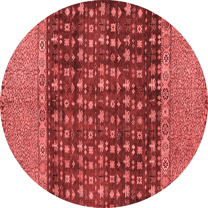 Abstract Red Modern Rug, abs4630red