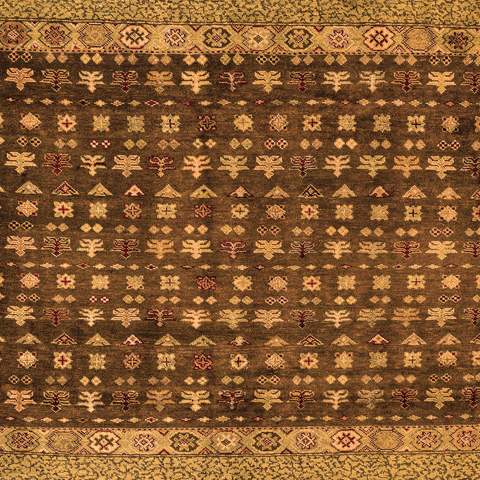 Machine Washable Abstract Orange Modern Area Rugs, wshabs4630org