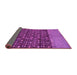 Sideview of Abstract Pink Modern Rug, abs4630pnk