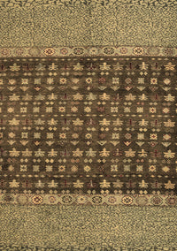 Abstract Brown Modern Rug, abs4630brn