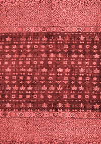 Abstract Red Modern Rug, abs4630red