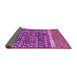 Sideview of Abstract Pink Modern Rug, abs4631pnk