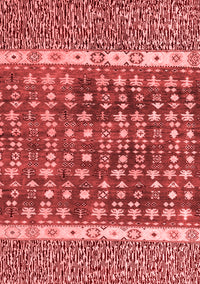 Abstract Red Modern Rug, abs4631red