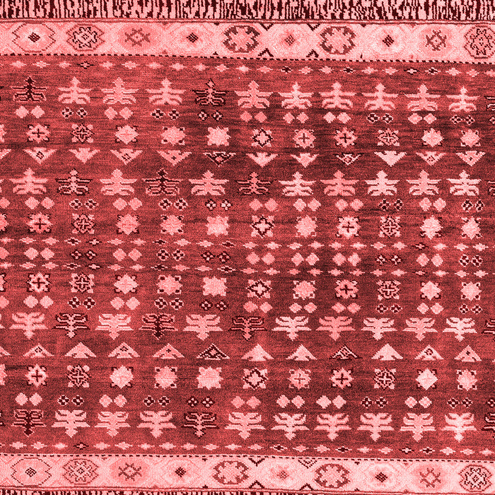 Machine Washable Abstract Red Modern Rug, wshabs4631red