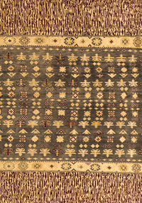 Abstract Brown Modern Rug, abs4631brn