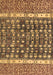 Abstract Brown Modern Rug, abs4631brn