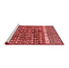 Modern Red Washable Rugs