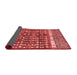 Abstract Red Modern Area Rugs