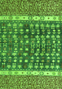 Abstract Green Modern Rug, abs4631grn