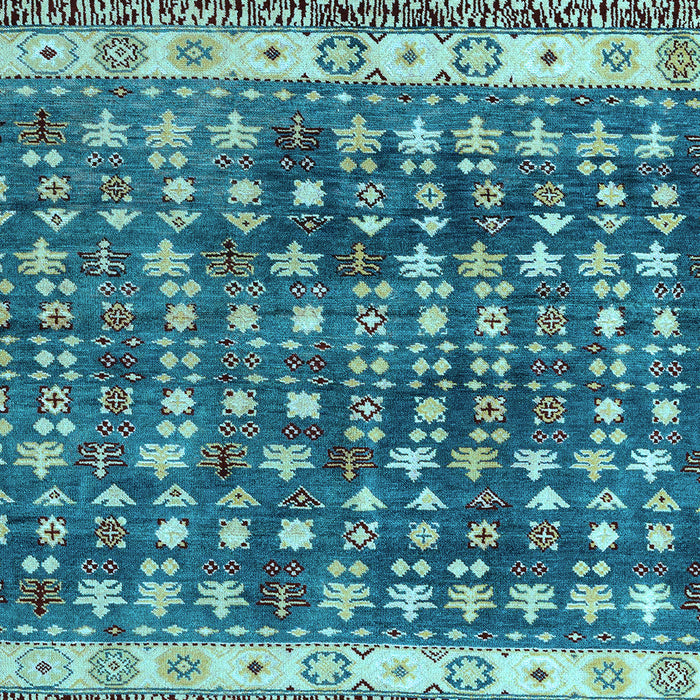 Machine Washable Abstract Light Blue Modern Rug, wshabs4631lblu