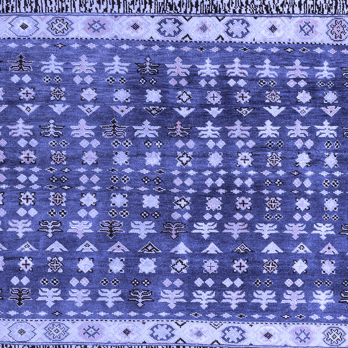 Machine Washable Abstract Blue Modern Rug, wshabs4631blu