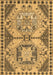 Abstract Brown Modern Rug, abs4632brn