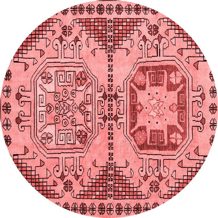 Abstract Red Modern Rug, abs4632red