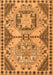 Abstract Orange Modern Rug, abs4632org