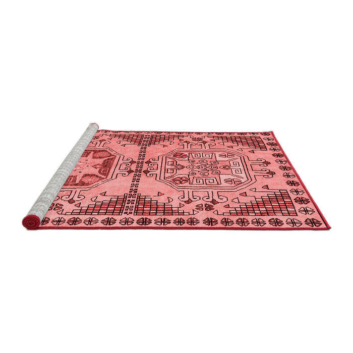 Modern Red Washable Rugs