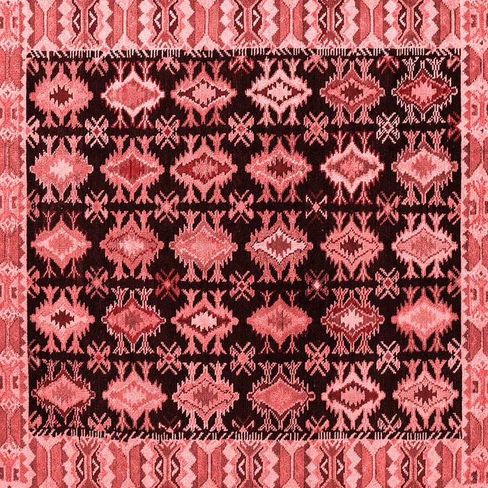 Machine Washable Abstract Red Modern Rug, wshabs4633red