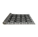 Sideview of Abstract Gray Modern Rug, abs4633gry